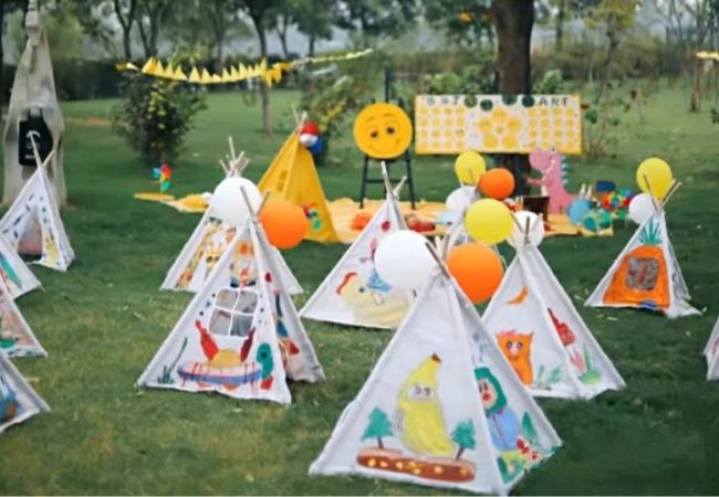 DIY手作-小帳篷彩繪