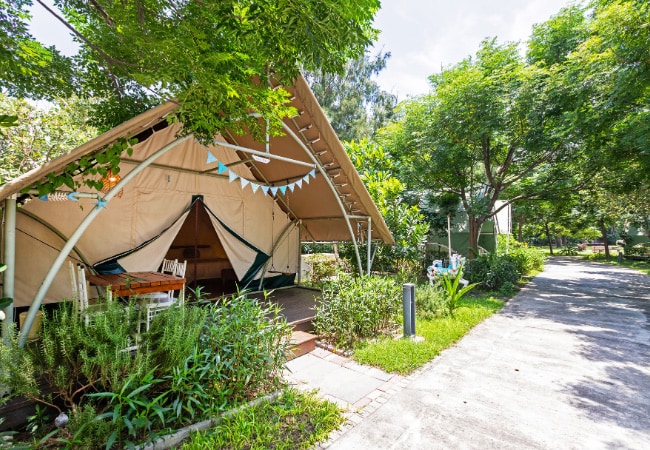 向海豪華帳棚外觀