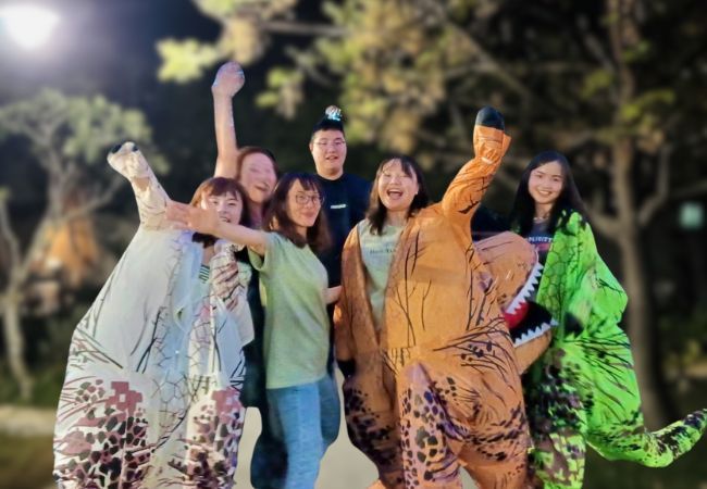 向海充氣裝體驗