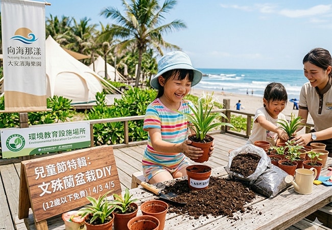 《2026 兒童節特企》文殊蘭盆栽 DIY