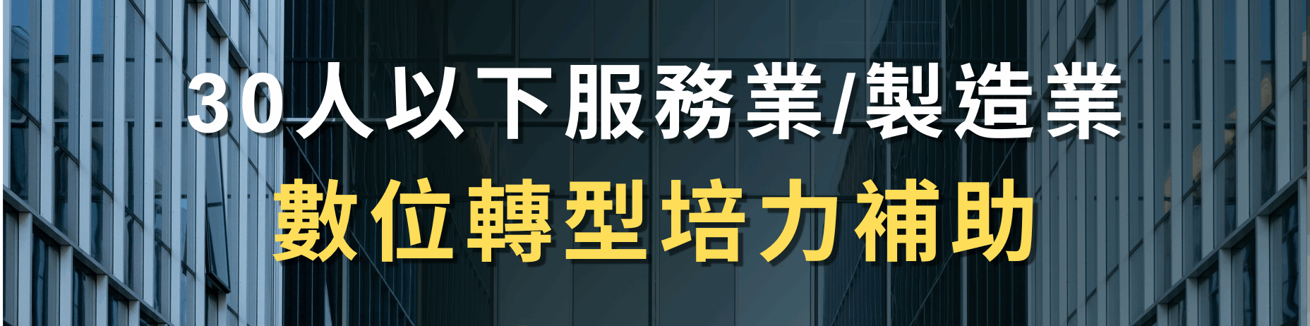 電腦公會_30人以下服務業/製造業數位轉型培力補助