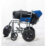★ 均佳 Jin Jia ★  均佳 JW-230 鋁合金輪椅 看護型｜長照輔具補助 手動輪椅 機械式輪椅 醫院輪椅 捐贈輪椅 雙煞輪椅第1張小圖