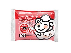 ★ Sunlus 三樂事 ★  三樂事快樂羊黏貼式暖暖包【12h/10入】  SP6002