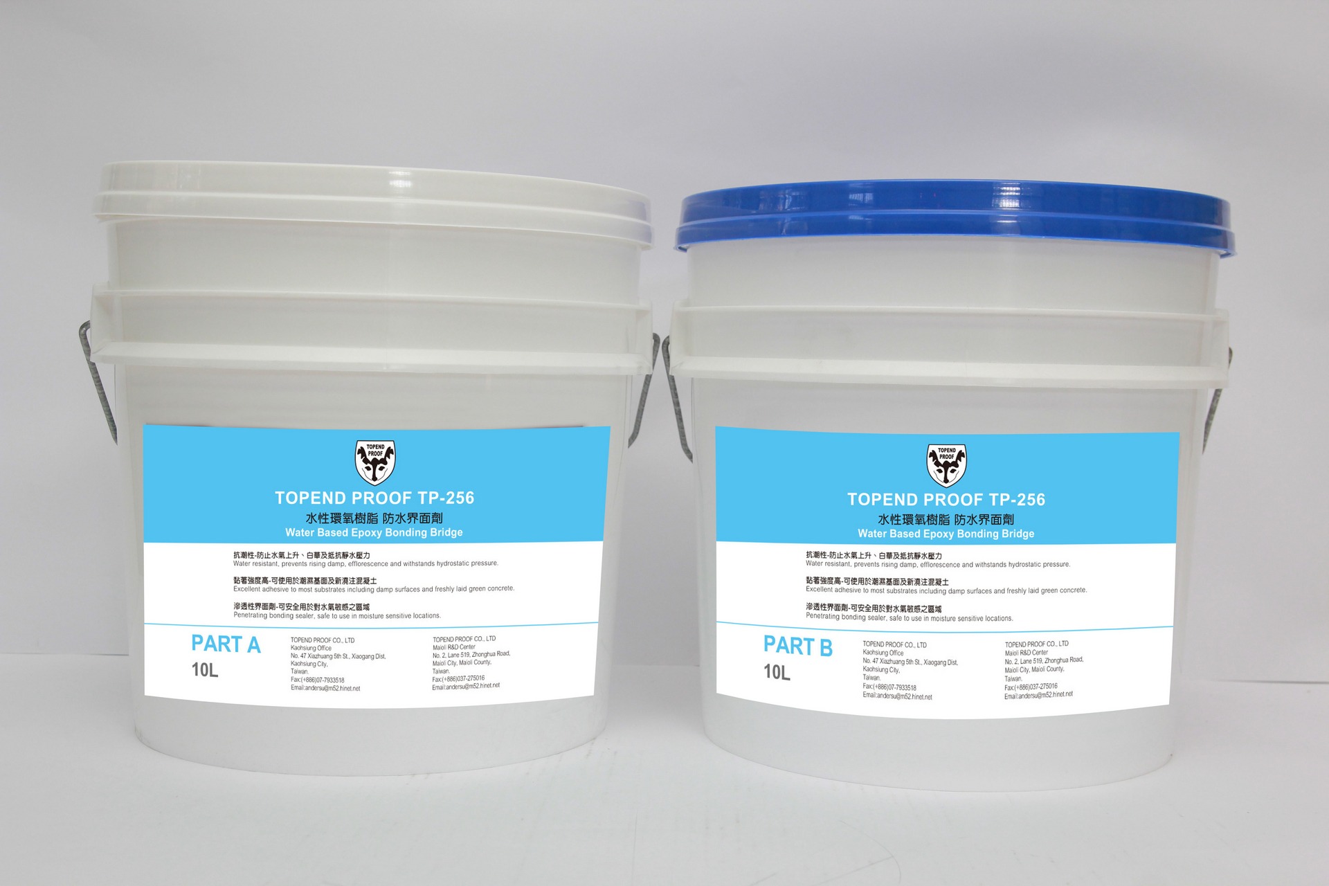 頂尖防水材料有限公司-專業防水塗料推薦::產品介紹::TP-256AB & TP 