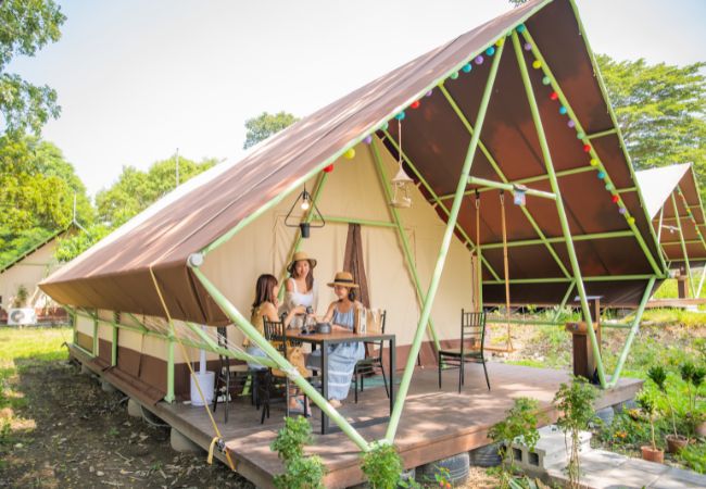 清水那方 豪華露營 懶人露營 免裝備露營 免帳篷露營 glamping