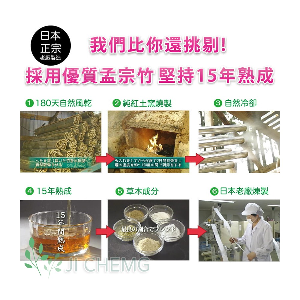 日本製竹酢保健貼布6
