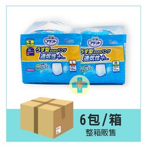 【 1箱6包 箱購】大王 Attento 超透氣舒適復健褲 (日本製) 成人尿褲 尿布 紙尿褲 尿片
