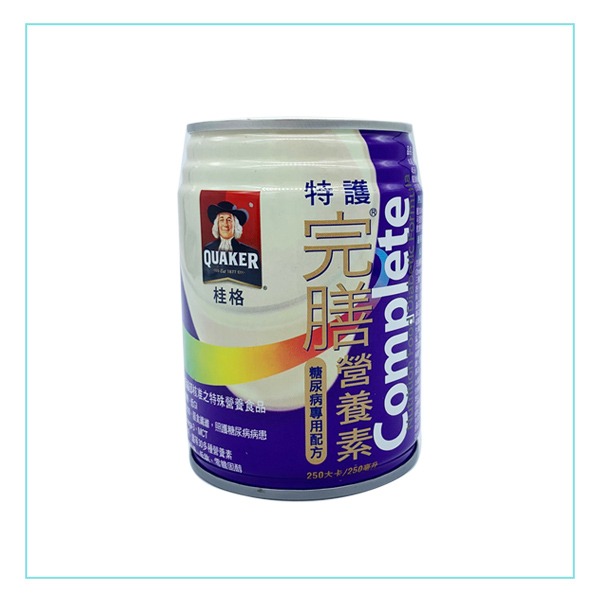 桂格 特護完膳營養素糖尿病專用配方 無糖 低gi 250ml 24瓶 箱 全部商品 慶南醫療儀器行 血壓血糖 行動輔具 氣墊床 輪椅 耳溫槍 輔具租賃