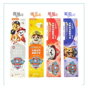 Lab52 齒妍堂 兒童無氟含鈣健齒牙膏 原味 橘子 草莓 葡萄 60g 無氟含鈣 兒童牙膏 牙齒清潔
