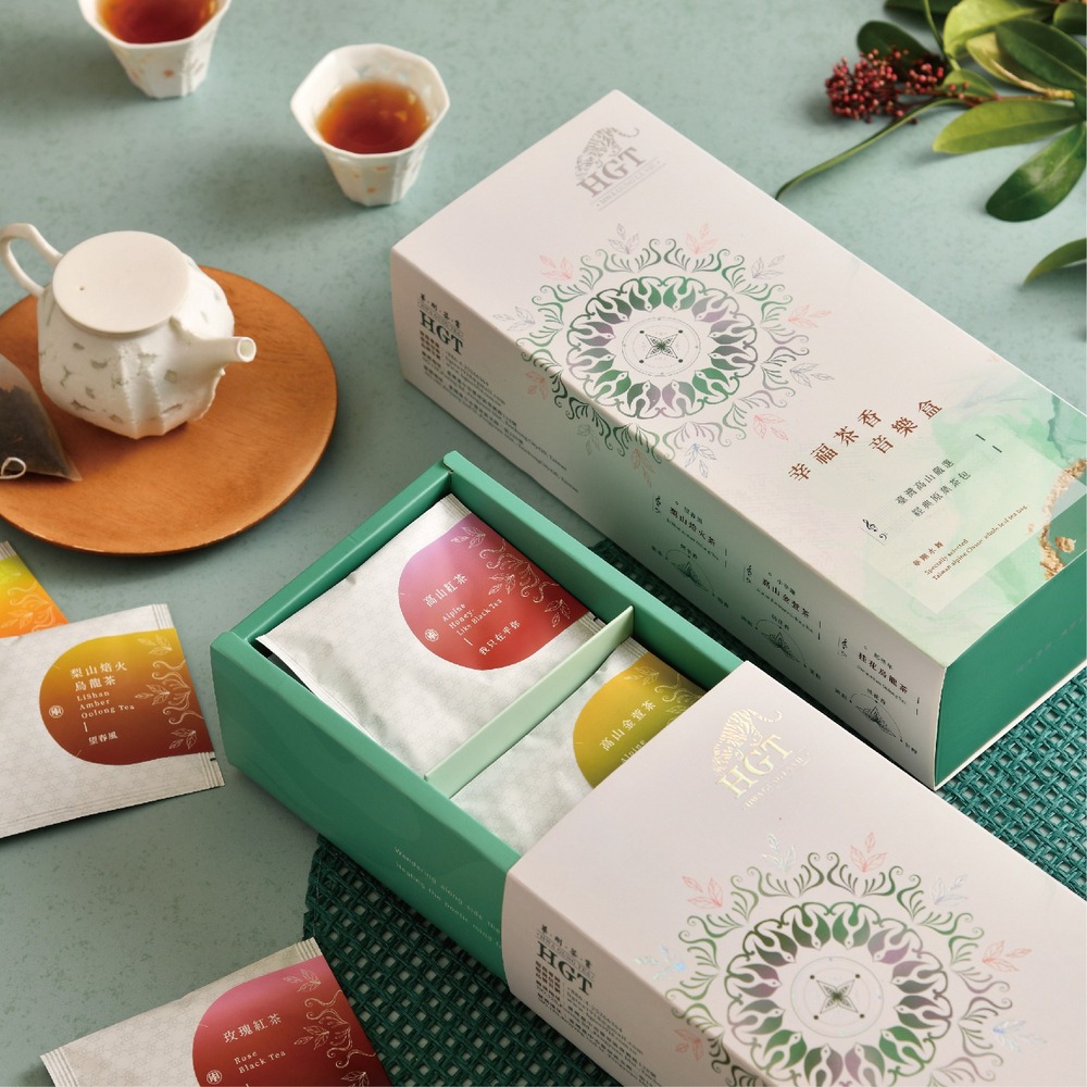 水舞。幸福茶香音樂盒(精品原葉茶包15入/盒)
