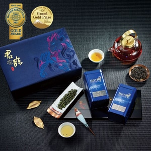 K01燿馬奔騰。暖茶迎新★君臨。精品莊園茶禮〔暮賞+冬陽〕