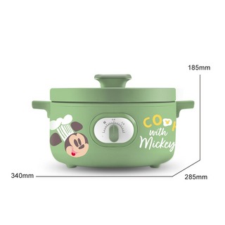Disney迪士尼米奇米妮艾綠多功能鍋-綠色【DJ】第3張小圖