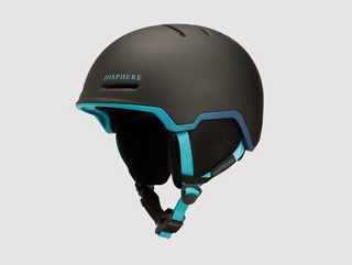 JOSPHERE-SUSTAIN頂級滑雪頭盔Black Blue Pop【接受客製化訂製】黑藍色+贈提袋第2張小圖