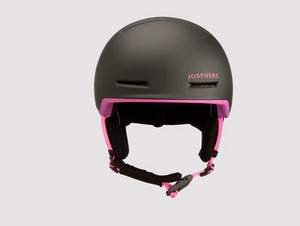 JOSPHERE-SUSTAIN頂級滑雪頭盔Black Pink Pop【接受客製化訂製】黑粉色+贈提袋