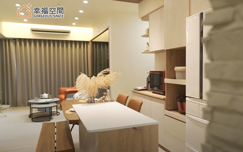 30坪收納美感兼具 設計化解大樑冏境