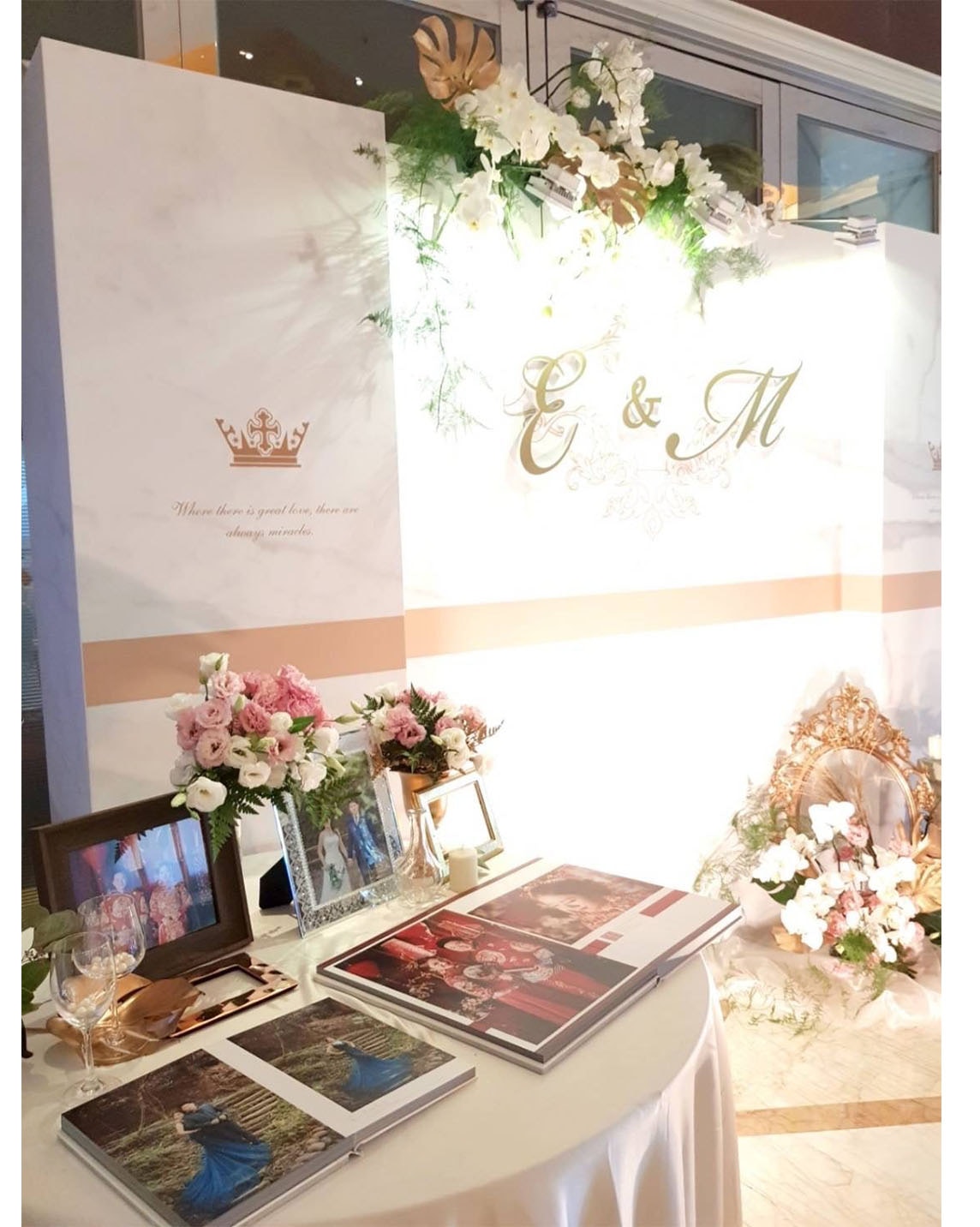 鮮花婚禮佈置｜Happy Wedding Lovely day