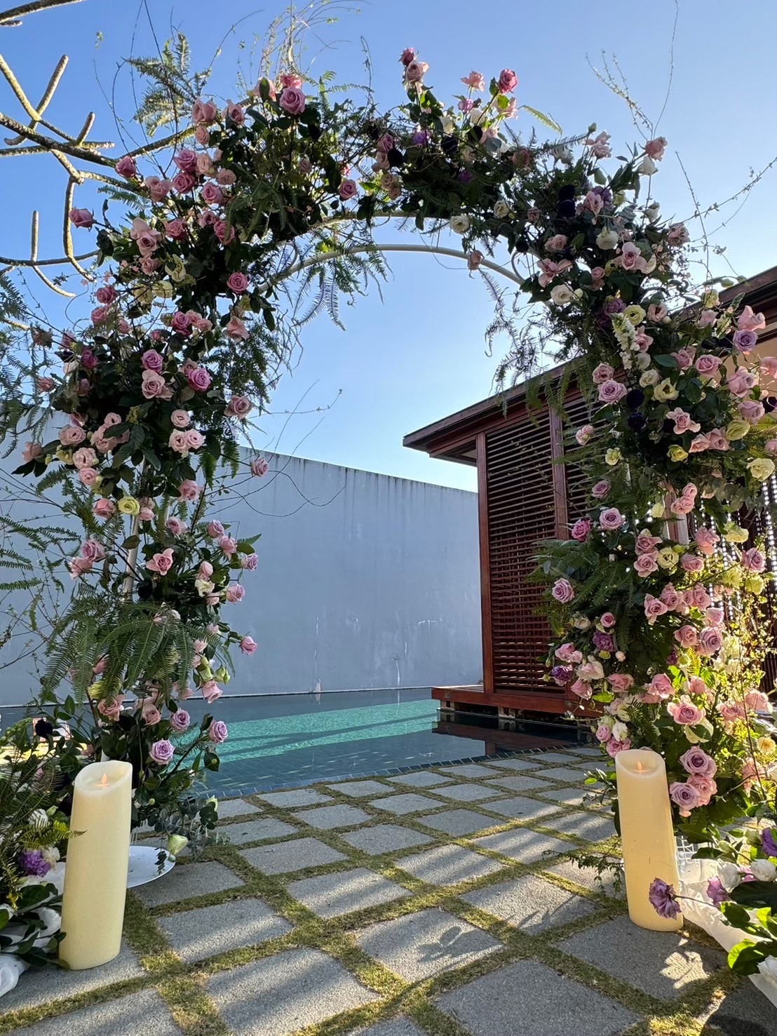 日月潭涵碧樓鮮花求婚佈置｜Happy Wedding Lovely day