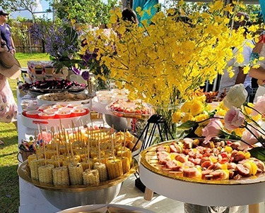 鮮花商業佈置｜向海那漾開幕記者會 活動場佈