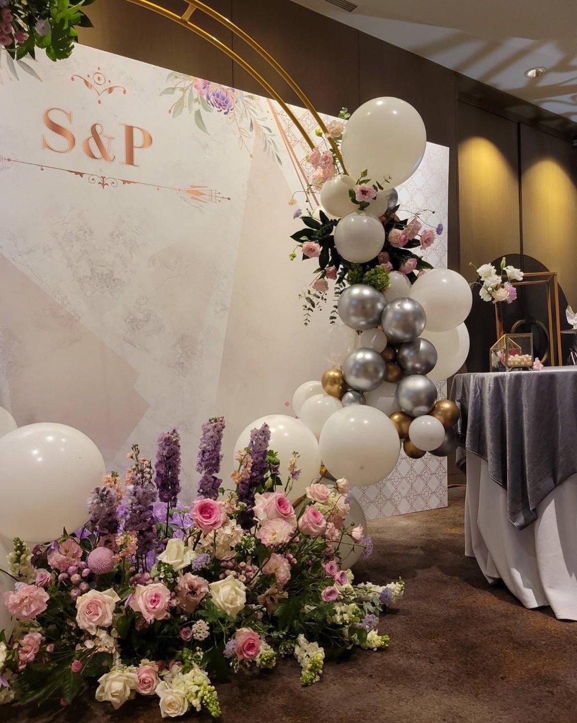 台北寒舍鮮花婚禮佈置｜Happy Wedding Lovely day