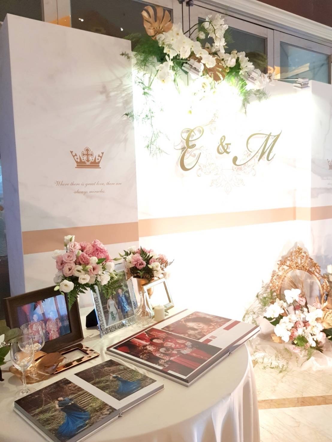 鮮花婚禮佈置｜Happy Wedding Lovely day