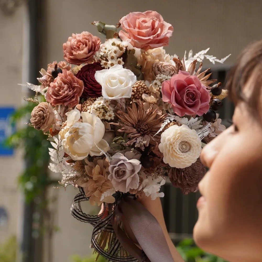 永生捧花 新娘捧花 LUXURIOUS