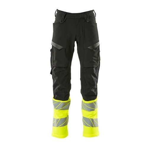 【MASCOT® 工作服】19879-711-01017 Dark navy/hi-vis yellow 男款