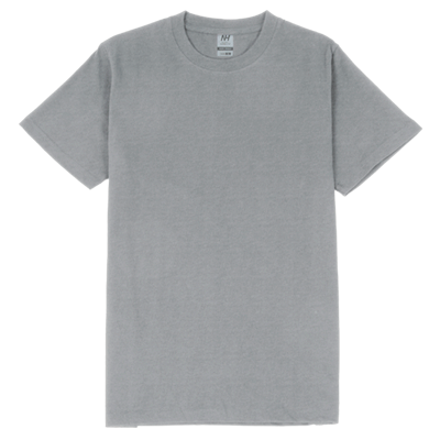  NH-6100-295H T-shirt 重磅純棉短T 灰色