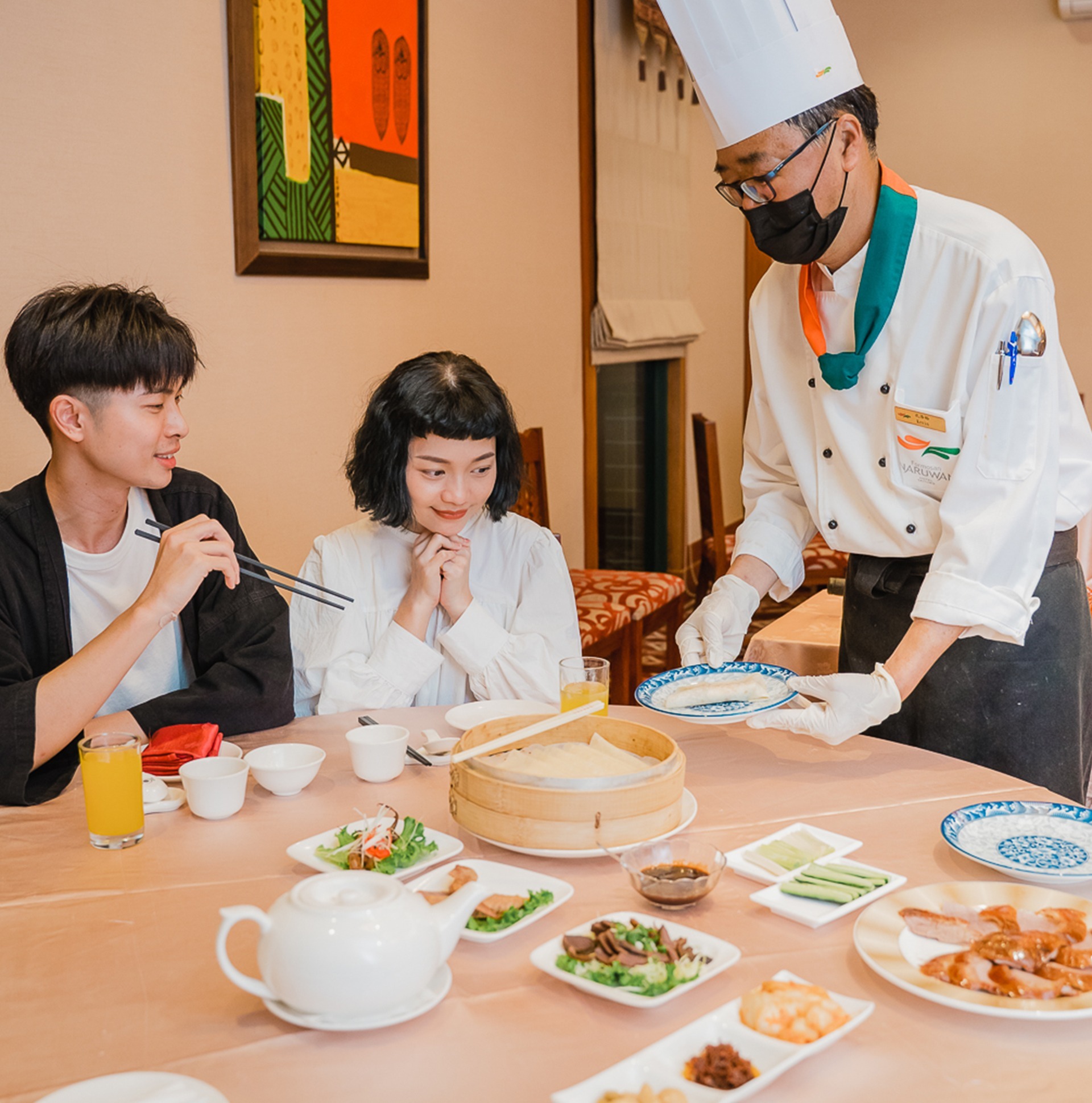 雙人火焰烤鴨套餐