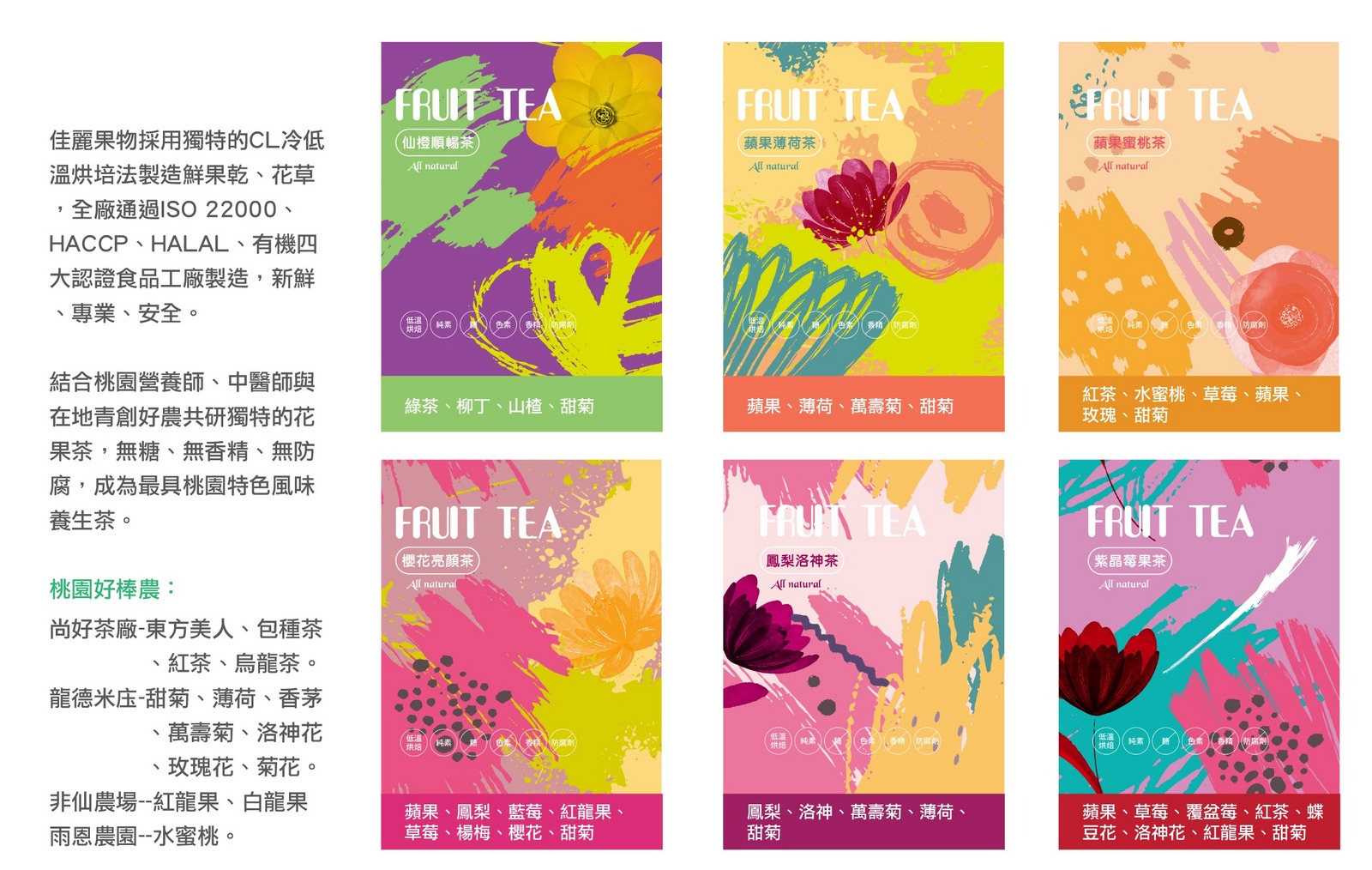 花、果茶系列-單包