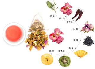花果茶-雙果玫瑰天香茶第1張小圖