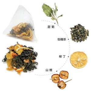 花果茶-仙橙綠茶10入/袋