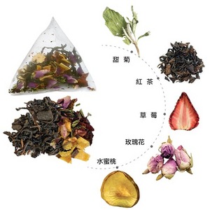 花果茶-靚妍蜜桃茶10入/袋