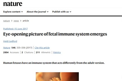 恭喜台灣母胎醫學會顧問，JERRY CHAN（通訊作者）（新加坡KK HOSPITAL ）論文發表於全球最頂尖NATURE期刊。