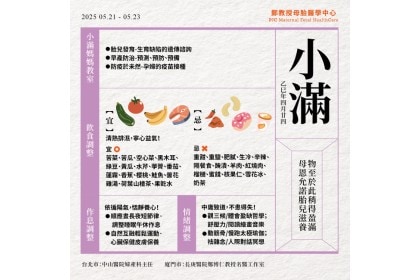 24節氣母胎養生秘笈-小滿