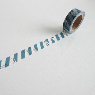 【YOKAKU】紙膠帶－藍色條紋 Y-034第1張小圖
