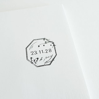 【YOHAKU】日付印章 八角形 SD-003第2張小圖
