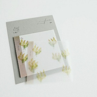 【YOHAKU】透寫便簽 金合歡花 M-059第1張小圖