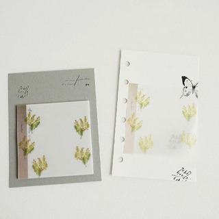 【YOHAKU】透寫便簽 金合歡花 M-059第2張小圖