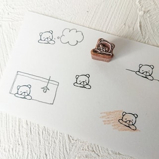 【MA7 stamp】趴著小熊 MNS-025第3張小圖