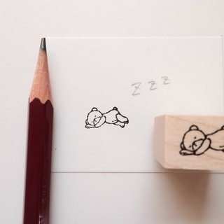 【MA7 stamp】臉朝下小熊 MNS-027第2張小圖