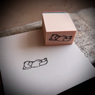 【MA7 stamp】仰臥小熊 MNS-028第3張小圖