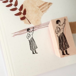 【MA7 stamp】圖書館的文子 MNS-047第2張小圖