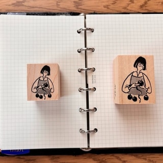 【MA7 stamp】削蘋果文子 MNS-074第2張小圖