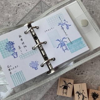 【MA7 stamp】窗格格紋 白 MNS-201第3張小圖