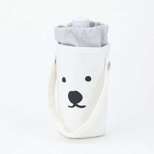 【北海道白熊】保溫保冷水壺袋 21x8cm