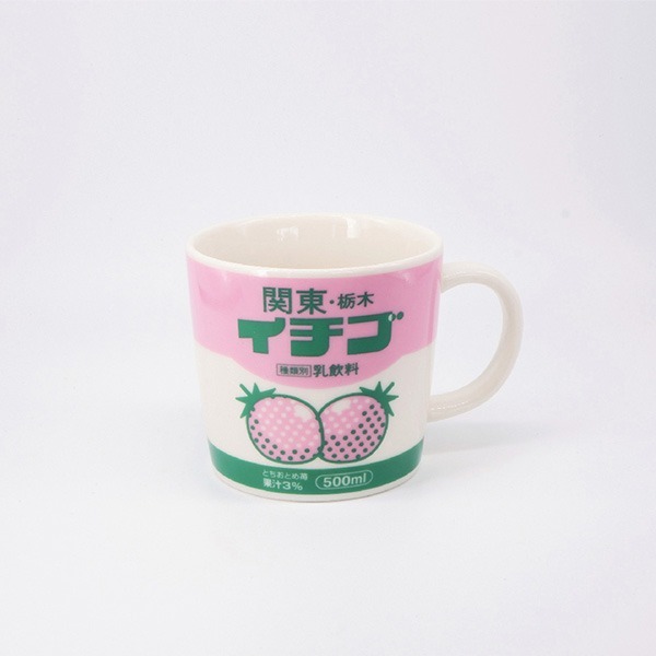 【昭和復古雜貨】草莓牛奶 馬克杯
