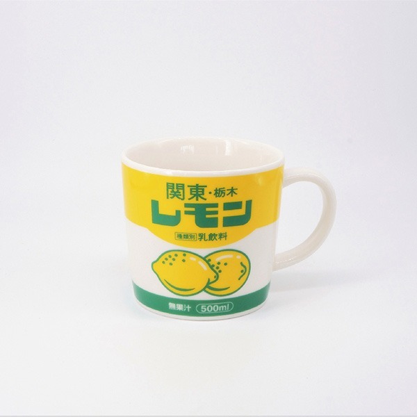 【昭和復古雜貨】檸檬牛奶 馬克杯