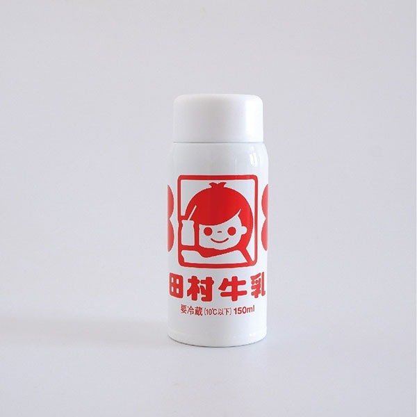 【昭和復古雜貨】田村牛乳 迷你保溫瓶150ml