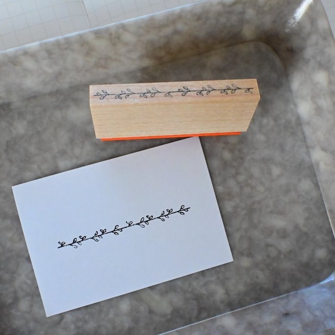 【MA7 stamp】Grass line MNS-014