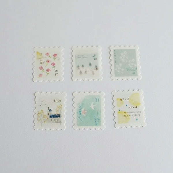 【YOHAKU】造型貼紙-信件F-015